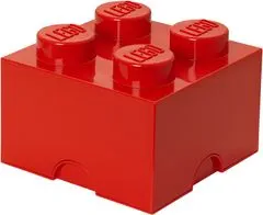 LEGO škatla za shranjevanje 25x25x18 cm, rdeča