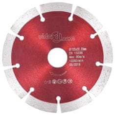 Greatstore Diamantni rezalni diski 2 kosa iz jekla 125 mm
