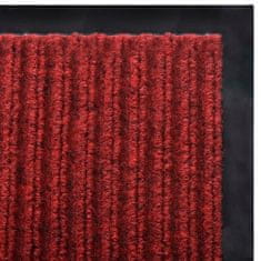 Vidaxl PVC Predpražnik Rdeče Barve 90 x 150 cm