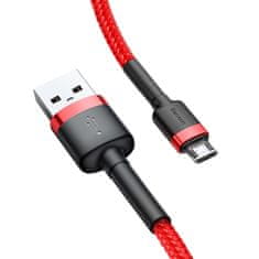 BASEUS Cafule kabel USB / micro USB QC 3.0 1m, Rdeč