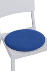 Fernity Okrogla modra blazina za stol