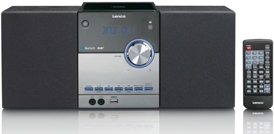 LENCO MC-150 DAB+ glasbeni stolp, črn