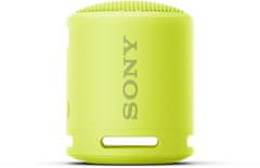 Sony SRS-XB13 prenosni brezžični zvočnik, limonino rumen