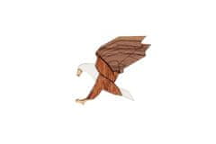 BeWooden broška Eagle Brooch iz lesa univerzalna