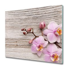 tulup.si Steklena podloga za rezanje Orchid na les 2x30x52 cm