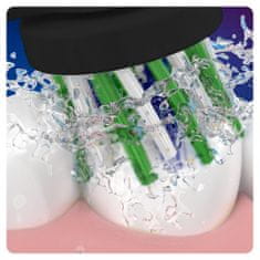 Oral-B CrossAction glava ščetke s tehnologijo CleanMaximiser, črna serija, pakiranje z 2 kosoma 