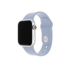 FIXED Komplet pasa Silicone Strap za Apple Watch, 38/40/41 mm, silikonski, svetlo moder (FIXSST-436-LGBL)