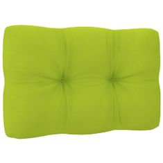 Greatstore Blazine za kavč iz palet 2 kosa svetlo zelene