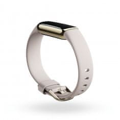 Fitbit Luxe pametna zapestnica, zlata/bela, dodaten pašček in polnilni kabel (FB422GLWT-EUBNDL)