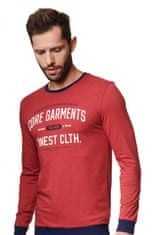 Henderson Moška pižama 39254 Agent red, rdeča, XL