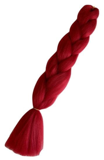 Vipbejba Lasni podaljški za pletenje kitk, A12 red queen