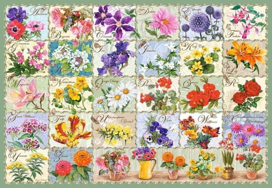 Castorland Puzzle Herbarij rož 1000 kosov
