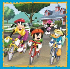 Trefl Puzzle Mickey Mouse in prijatelji 3v1 (20,36,50 kosov)