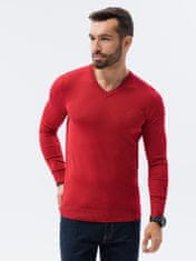 OMBRE moški pulover Burveru rdeča XL