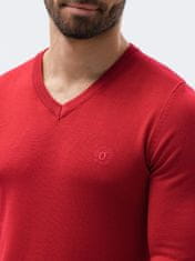 OMBRE moški pulover Burveru rdeča XL