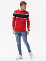 OMBRE moški pulover Ranlor rdeča XXL