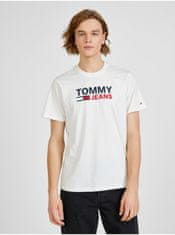 Tommy Jeans Moška Majica Bela M