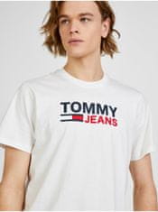 Tommy Jeans Moška Majica Bela M