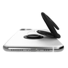 Vonmählen Backflip Signature univerzalno magnetno držalo / stojalo za telefon, silikon + aluminij, črno