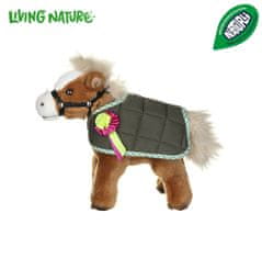 Living nature plišasta igrača, Horse with Jacket, 18 cm