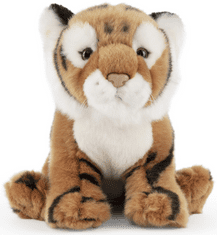 Living nature Tiger plišasta igrača z zvokom, 24 cm