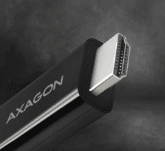 AXAGON kabel USB-C na HDMI, 4K/60Hz, 1,8 m, črn (RVC-HI2C)