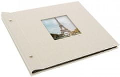Goldbuch Bella Vista Screw type foto album, 40 strani, 30 x 25 cm, peščeno siv