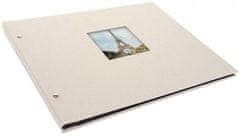 Goldbuch Bella Vista Screw type foto album, 39 x 31 cm, 40 strani, peščeno siv
