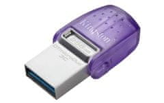 Kingston DataTraveler microDuo 3C USB ključ, USB-C, USB 3.2 Gen 1, OTG, 256 GB (DTDUO3CG3/256GB)