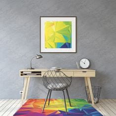 Decormat Podloga za stol Barvna abstrakcija 120x90 cm 