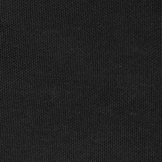 Vidaxl Senčno jadro oksford blago pravokotno 3,5x4,5 m črno