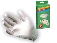 Vinilne rokavice za enkratno uporabo, rahlo prašnate 10 kosov L
