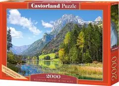 Castorland Puzzle Zavetišče v Alpah 2000 kosov