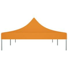 Greatstore Streha za vrtni šotor 6x3 m oranžna 270 g/m2