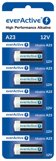 Aga baterije EverActive Alkaline 23A - 5 kosov