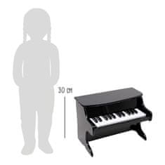 Legler majhna noga Premium leseni klavir črne barve
