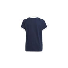 Adidas Majice obutev za trening mornarsko modra S 3STRIPES Tee
