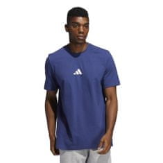 Adidas Majice obutev za trening mornarsko modra L Geo Graphic Tee
