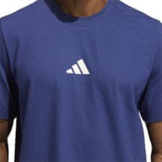 Adidas Majice obutev za trening mornarsko modra L Geo Graphic Tee