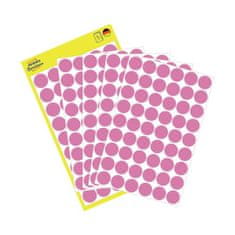 Avery Zweckform 3114 markirne etikete, 12 mm, roza