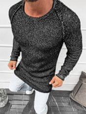 Ozonee Moški pulover Obleka črno-belo S