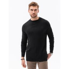 OMBRE Moški pulover MENOS črn MDN16385 L