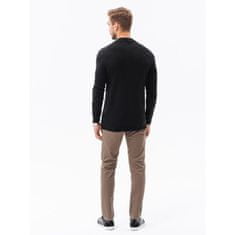 OMBRE Moški pulover MENOS črn MDN16385 L