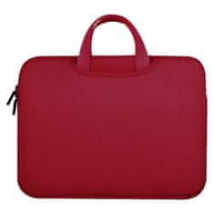 slomart Večnamenski kovček torba za prenosni računalnik 14'' organizator tabličnih računalnikov rdeča