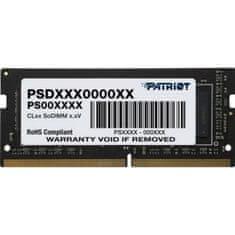 Patriot Signature Line pomnilnik za prenosnik (RAM), 4 GB, DDR4, 2666 MHz, CL19 (PSD44G266681S)