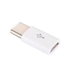Northix Adapter mikro-USB v USB-C - bel 