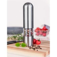 Banquet Električni mlinček za začimbe EXCELLENT 21 cm, iz nerjavečega jekla, komplet 3 kosov