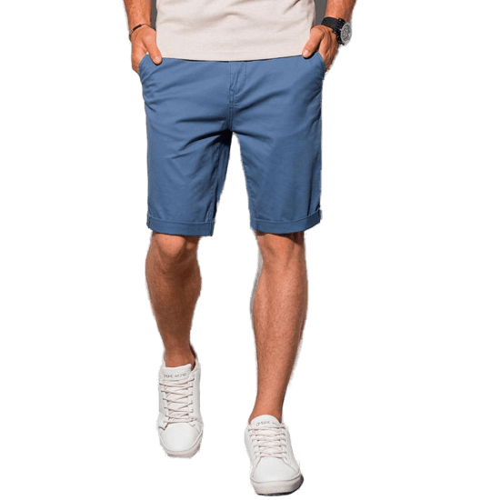 OMBRE Moške potne hlače ZANE sive barve MDN20593