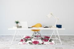 Decormat Podloga za pisalni stol Painted roses 100x70 cm 