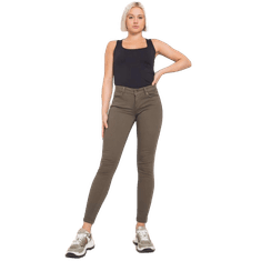 Factoryprice Ženske hlače MARITES kaki RS-SP-77302.55P_381156 34